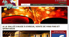 Desktop Screenshot of alavalleedauge.com